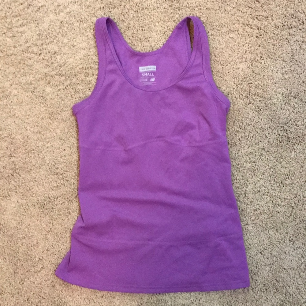 New Balance purple size small exercise tank